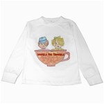 Double The Trouble Kids Long Sleeve T-Shirt