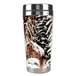 Castle Yard In Winter - Ave Hurley Stainless Steel Travel Tumbler